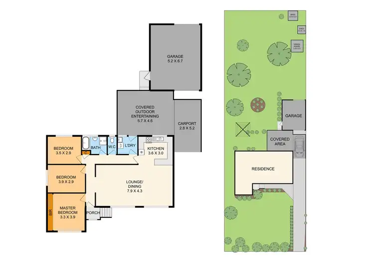 Floorplan of Homely house listing, 34 McIver Street, Ferntree Gully VIC 3156