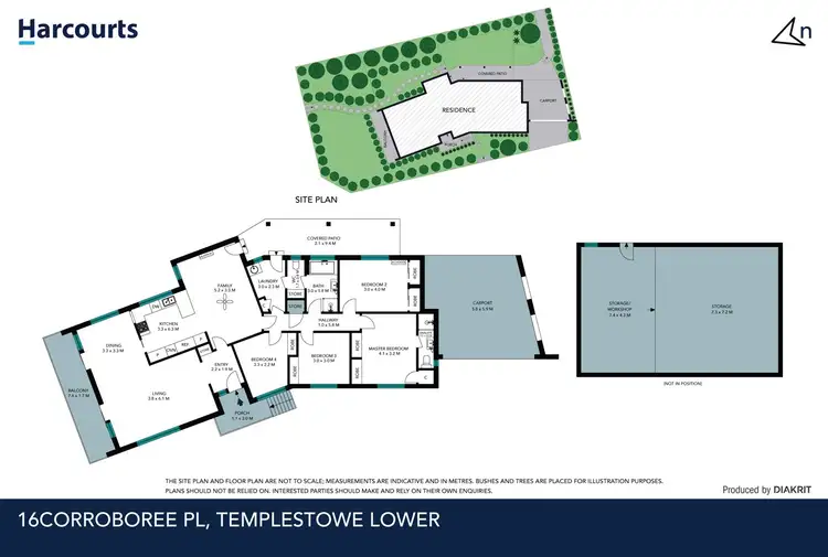 Floorplan of Homely house listing, 16 Corroboree Place, Templestowe Lower VIC 3107