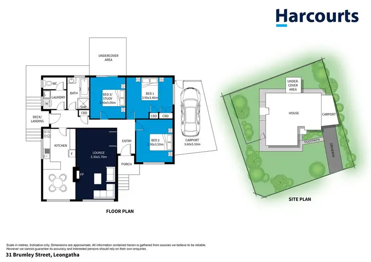 Floorplan of Homely house listing, 31 Brumley Street, Leongatha VIC 3953