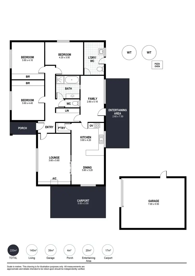 Floorplan of Homely house listing, 75 Bay Road, Victor Harbor SA 5211