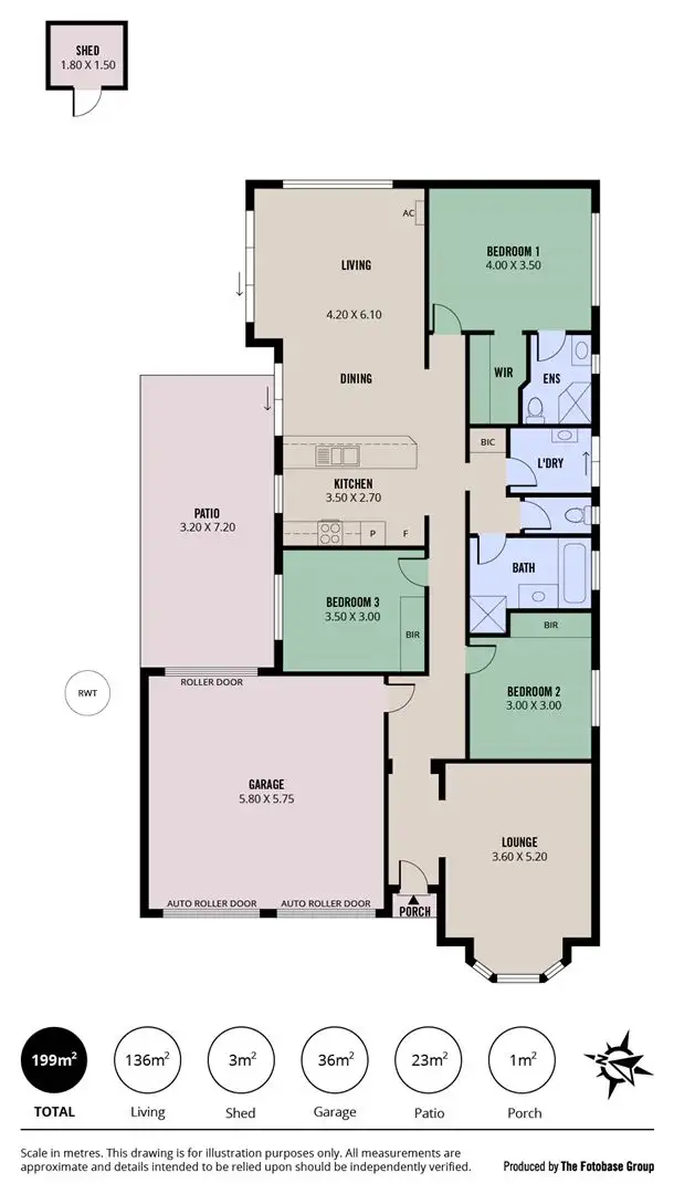 Floorplan of Homely house listing, 6 Dawson Street, Mount Barker SA 5251