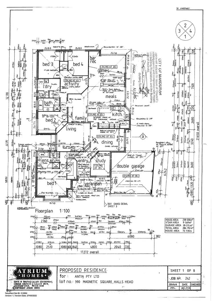 Floorplan of Homely house listing, 27 Magnetic Square, Halls Head WA 6210