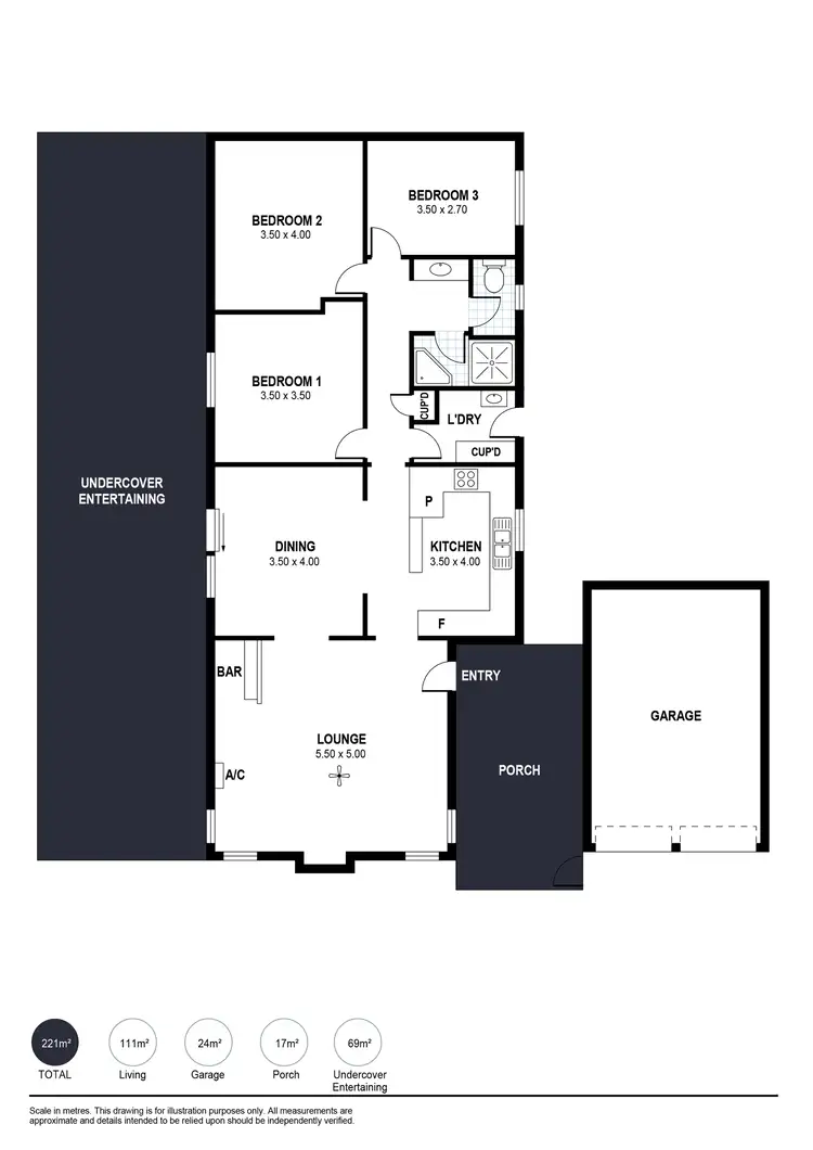 Floorplan of Homely house listing, 18 Ferguson Road, Goolwa Beach SA 5214