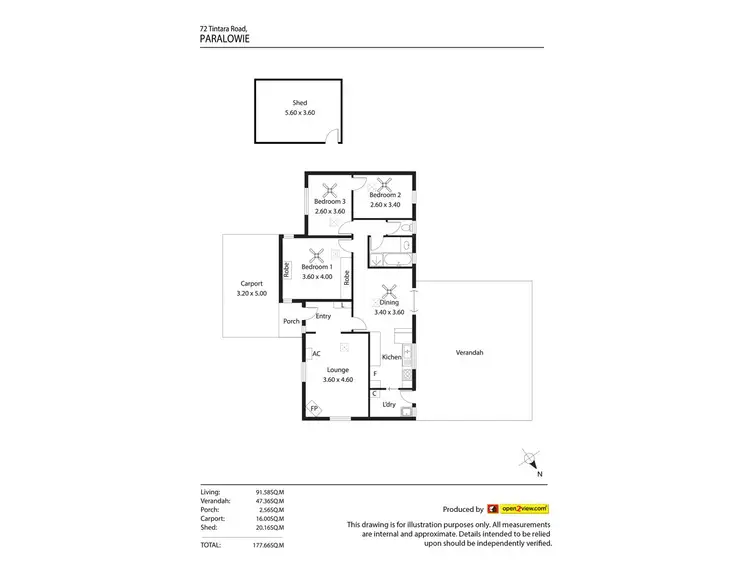 Floorplan of Homely house listing, 72 Tintara Road, Paralowie SA 5108