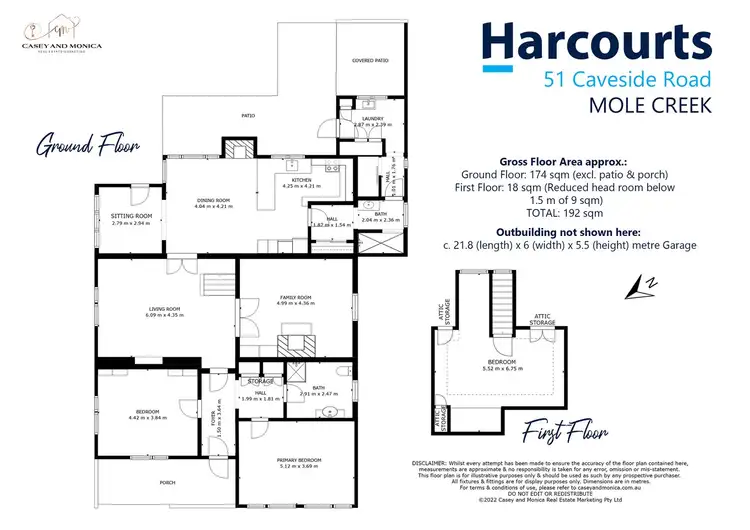 Floorplan of Homely house listing, 51 Caveside Road, Mole Creek TAS 7304