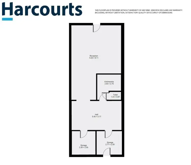 Floorplan of Homely house listing, 90A Elizabeth Street, Edenhope VIC 3318