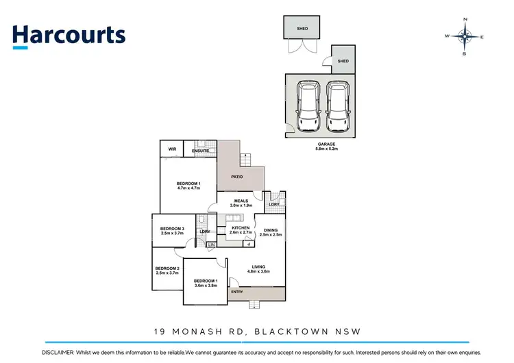 Floorplan of Homely house listing, 19 Monash Road, Blacktown NSW 2148