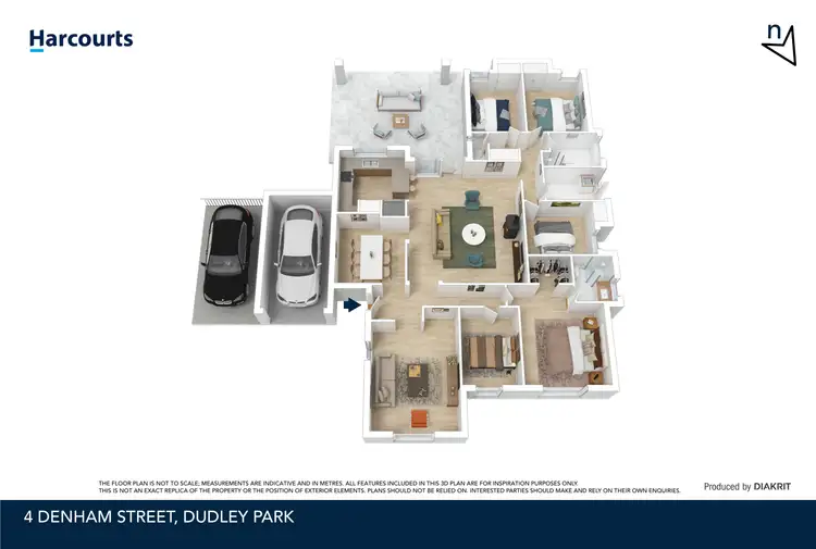Floorplan of Homely house listing, 4 Denham Street, Dudley Park WA 6210