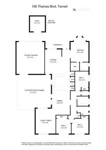 Floorplan of Homely house listing, 195 Thames Boulevard, Tarneit VIC 3029