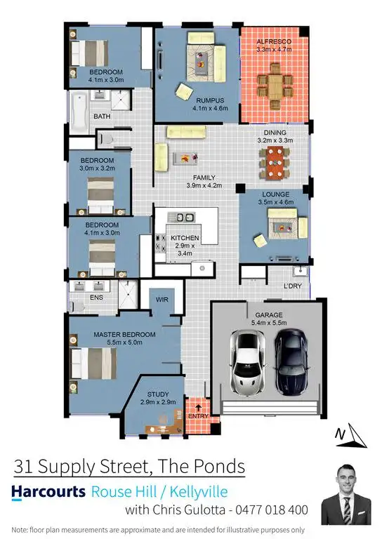 Floorplan of Homely house listing, 31 Supply Street, The Ponds NSW 2769