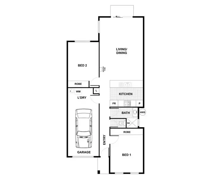 Floorplan of Homely house listing, 24 Bunima Crescent, Ngunnawal ACT 2913