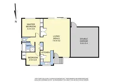 Floorplan of Homely unit listing, 11/273-275 Colchester Road, Kilsyth South VIC 3137