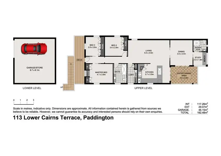 Floorplan of Homely house listing, 113 Lower Cairns Terrace, Paddington QLD 4064
