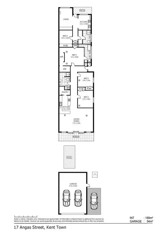 Floorplan of Homely house listing, 17-17A Angas Street, Kent Town SA 5067