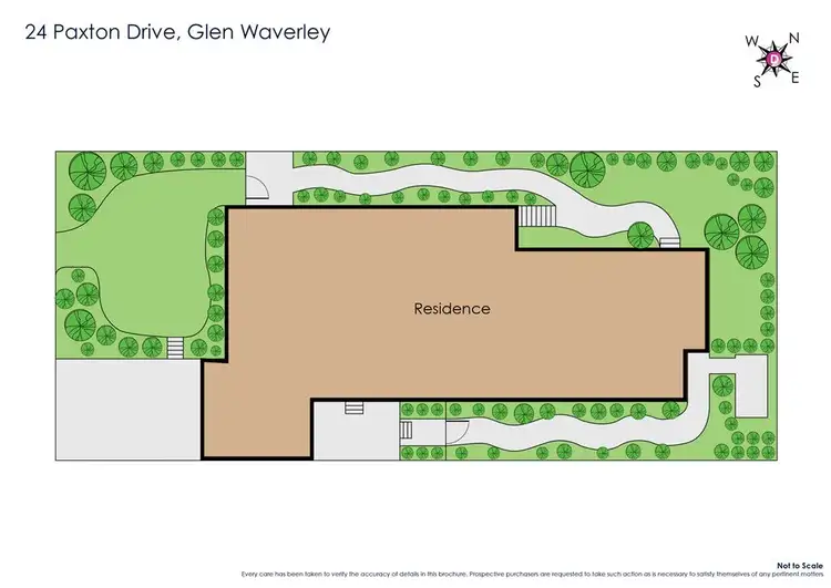 Floorplan of Homely house listing, 24 Paxton Drive, Glen Waverley VIC 3150