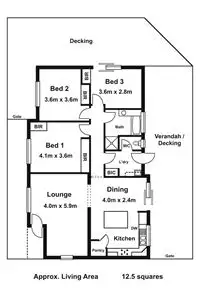 Floorplan of Homely house listing, 2 Vale Street, Bittern VIC 3918