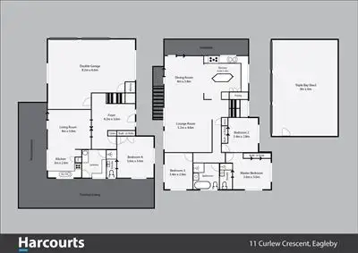 Floorplan of Homely house listing, 11 Curlew Crescent, Eagleby QLD 4207