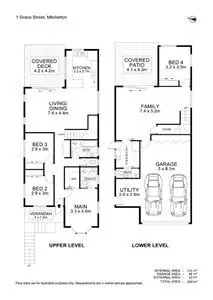 Floorplan of Homely house listing, 1 Grace Street, Mitchelton QLD 4053
