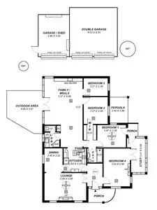 Floorplan of Homely house listing, 8 Ningana Avenue, Kings Park SA 5034