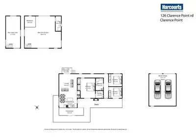 Floorplan of Homely house listing, 126 Clarence Point Rd, Clarence Point TAS 7270