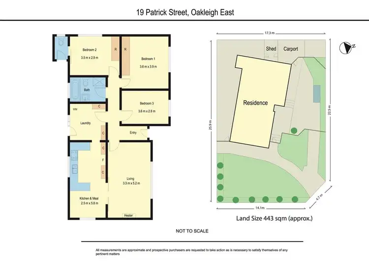 Floorplan of Homely house listing, 19 Patrick Street, Oakleigh East VIC 3166
