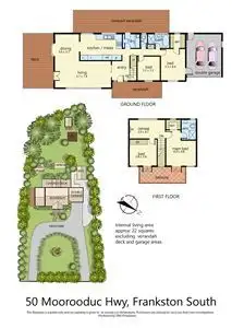 Floorplan of Homely house listing, 50 Moorooduc Highway, Frankston South VIC 3199