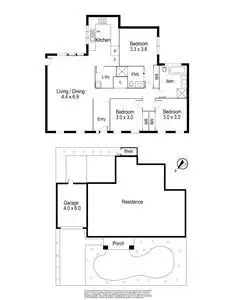 Floorplan of Homely house listing, 14 George Road, Vermont South VIC 3133