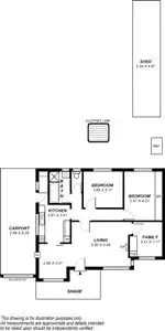 Floorplan of Homely house listing, 17 Arthur Street, Seacliff Park SA