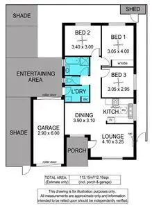 Floorplan of Homely house listing, 23 Brayden Court, Mitchell Park SA 5043