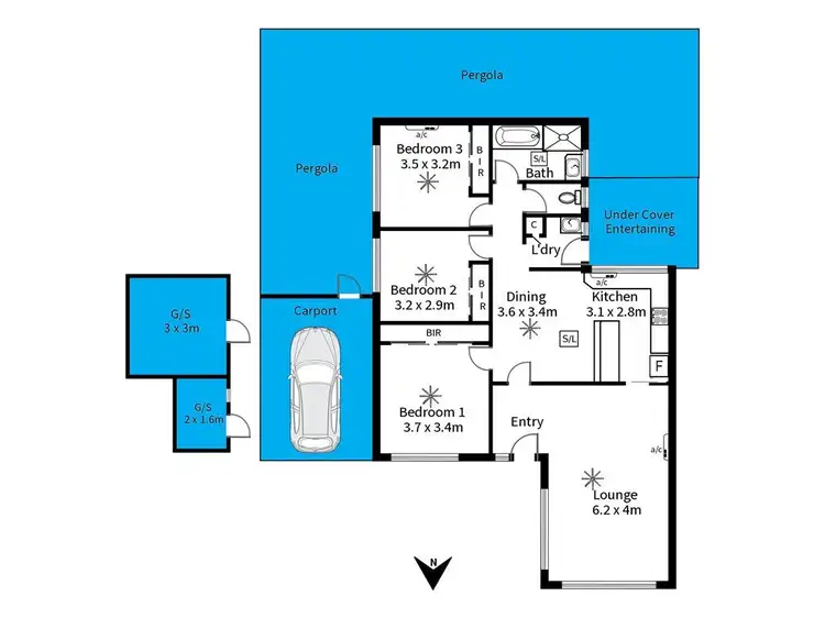 Floorplan of Homely house listing, 8 James Street, Reynella SA 5161