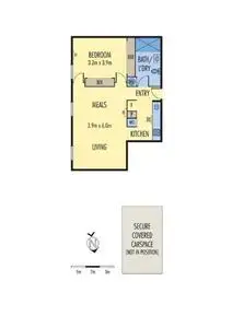 Floorplan of Homely apartment listing, 102C/170 Albert Street, East Melbourne VIC 3002