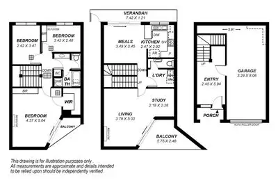 Floorplan of Homely unit listing, 11/222 Esplanade, Seacliff SA 5049