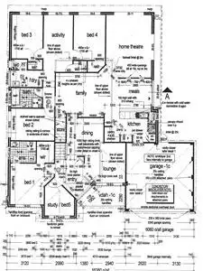 Floorplan of Homely house listing, 17 Seurat Loop, Ashby WA 6065