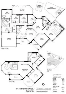 Floorplan of Homely house listing, 17 Manakoora Rise, Sorrento WA 6020