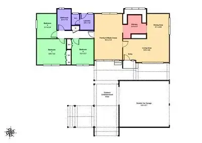Floorplan of Homely house listing, 530 Gillies Street, Wendouree VIC 3355