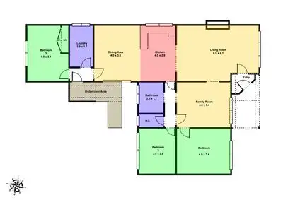 Floorplan of Homely rural property listing, 70 Atkinson Street, Ballan VIC 3342