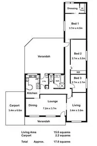Floorplan of Homely house listing, 26 Craig Avenue, Tyabb VIC