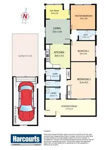 Floorplan of Homely house listing, 3 Culver Street, South Wentworthville NSW 2145