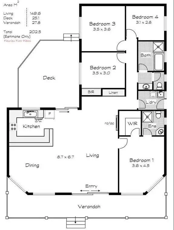 Floorplan of Homely house listing, 6 Eaton Avenue, Goolwa Beach SA 5214