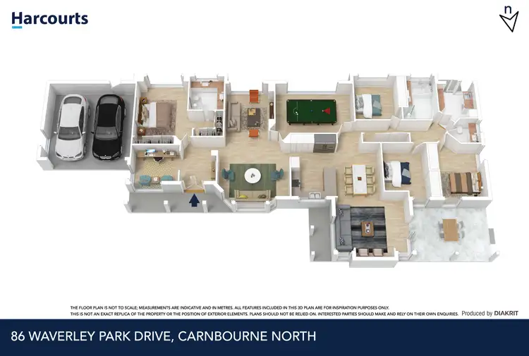 Floorplan of Homely house listing, 86 Waverley Park Drive, Cranbourne North VIC 3977