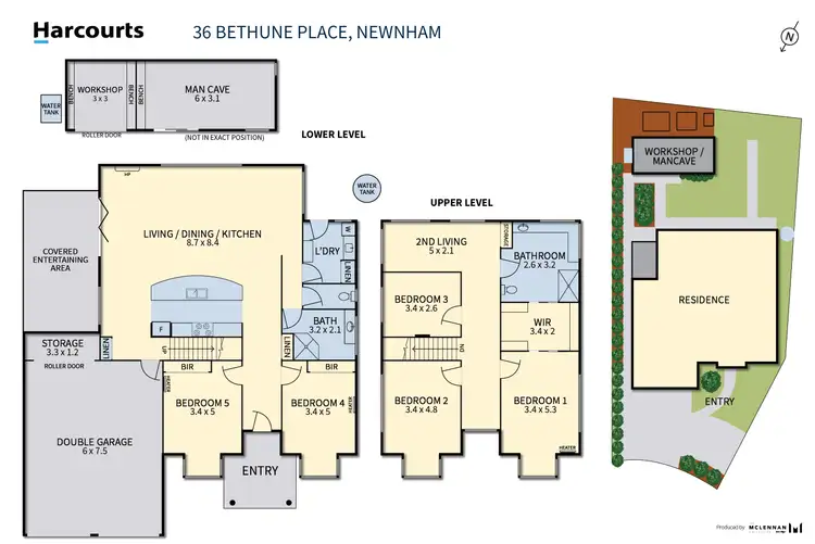 Floorplan of Homely house listing, 36 Bethune Place, Newnham TAS 7248