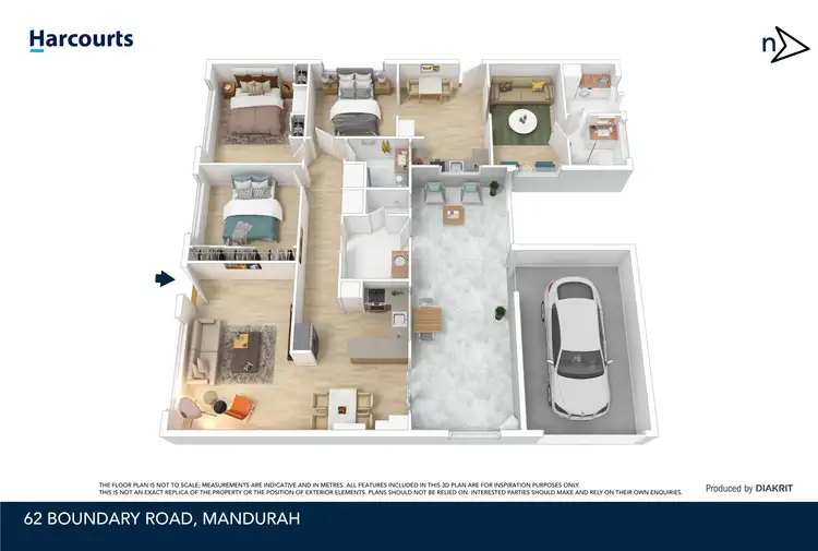 Floorplan of Homely house listing, 62 Boundary Road, Mandurah WA 6210
