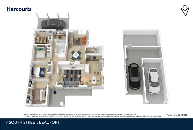 Floorplan of Homely house listing, 7 South Street, Beaufort VIC 3373