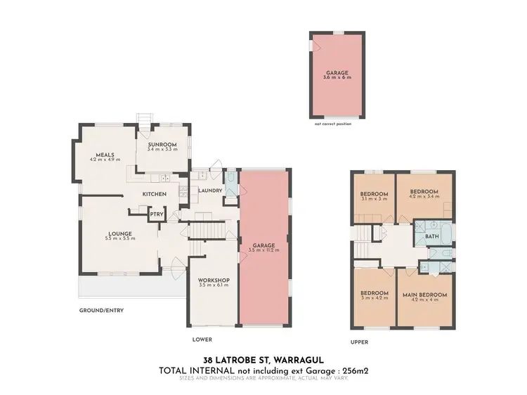 Floorplan of Homely house listing, 38 Latrobe Street, Warragul VIC 3820