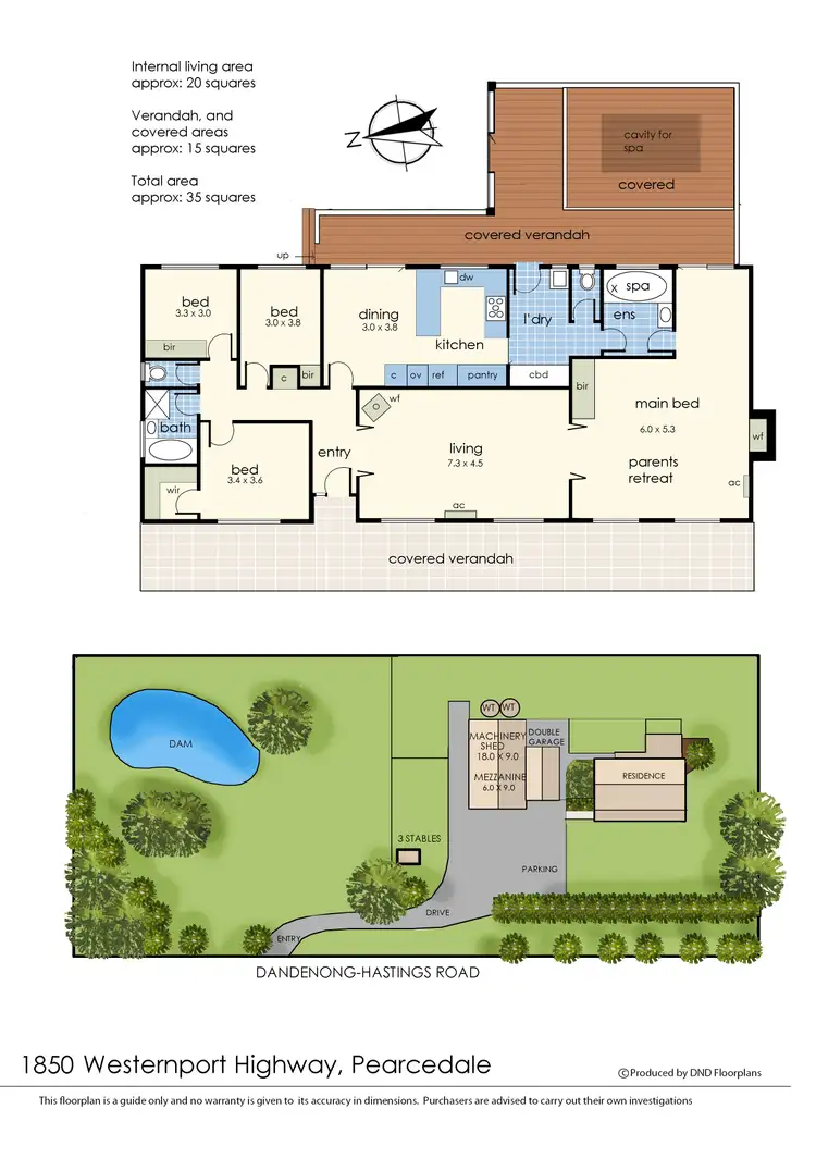 Floorplan of Homely house listing, 1850 Western Port Highway, Pearcedale VIC 3912