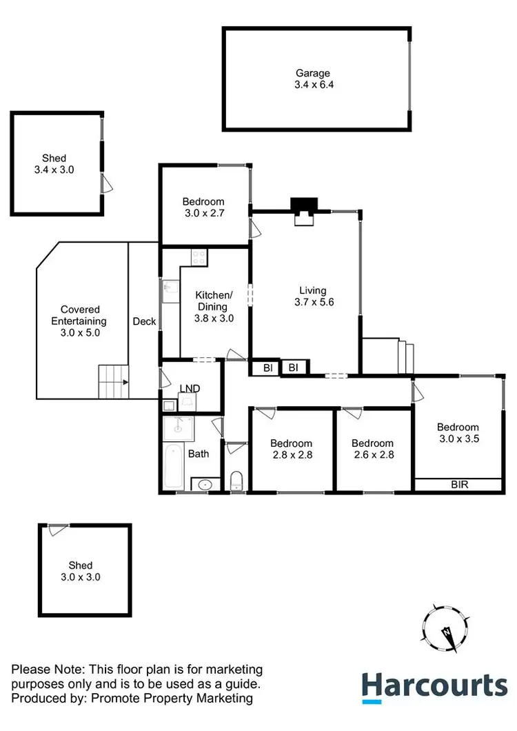 Floorplan of Homely house listing, 26 Salier Street, Bridgewater TAS 7030