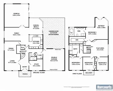 Floorplan of Homely house listing, 20 Ingleton Drive, Hallett Cove SA