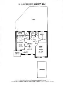 Floorplan of Homely unit listing, 9/29 Epstein Drive, Morphett Vale SA
