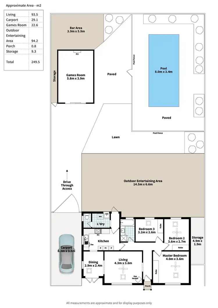 Floorplan of Homely house listing, 28 Maxwell Road, Hackham West SA 5163