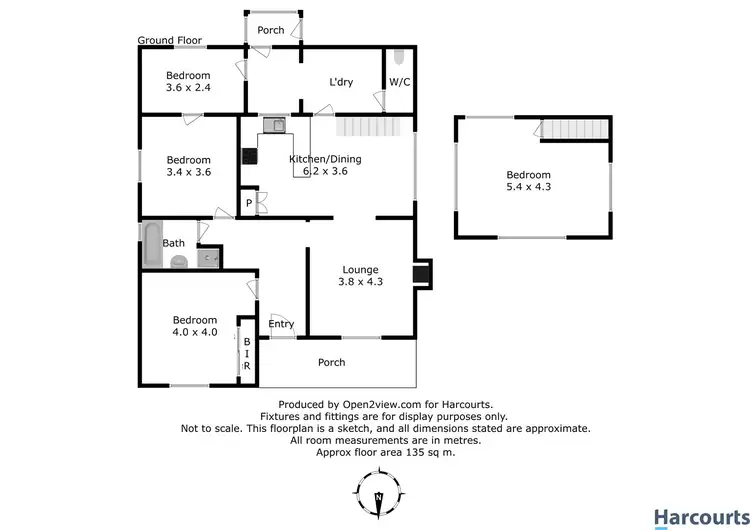Floorplan of Homely house listing, 10 Formby Grove, Quoiba TAS 7310
